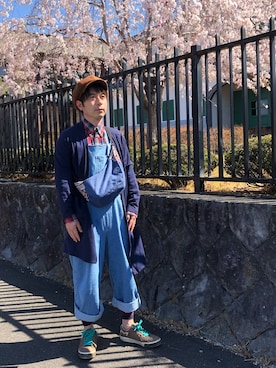 hide104さん(メンズ・162cm)の春コーディネート