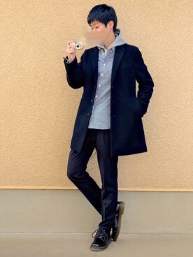 鈴木 裕矢さん(メンズ・170cm)の冬コーディネート