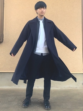 鈴木 裕矢さん(メンズ・171cm)の冬コーディネート