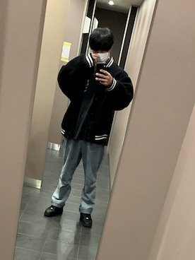 「NIKE(ナイキ)のアイテム」を使った、お腹空いたさん(メンズ・173cm・20代)の秋コーディネート