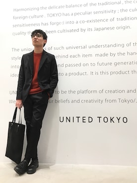 井之元智之さんの（UNITED TOKYO | ユナイテッドトウキョウ）を使ったコーディネート