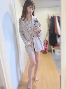 Misakiさんの（GU | ジーユー）を使ったコーディネート