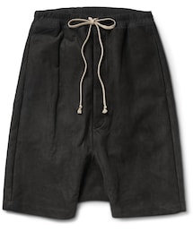 Rick Owens | Rick Owens Drop-Crotch Nubuck Shorts(その他パンツ)
