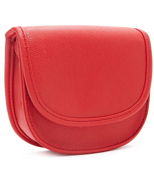 FOREVER 21(フォーエバー トゥエンティーワン)の「FOREVER 21 faux leather mini crossbody(ショルダーバッグ・レディース・Black/Blue/Red・ONE SIZE)」の5枚目の写真