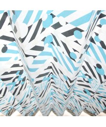 no brand | 【ORDER CURTAINS】オーダーカーテン(遮光裏地付):"羽根"ブルー 巾 50cm~ 95cm ・ 丈 50cm~120cm(1枚)(インテリア雑貨)