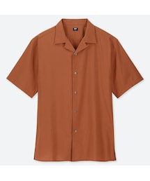 UNIQLO | オープンカラーシャツ(半袖)(シャツ/ブラウス)