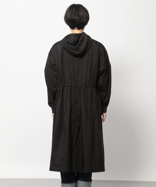 PAGEBOY(ページボーイ)の「ロングフーデッドコート(ジャケット/アウター・レディース・ブラック/グレージュ・F)」の9枚目の写真