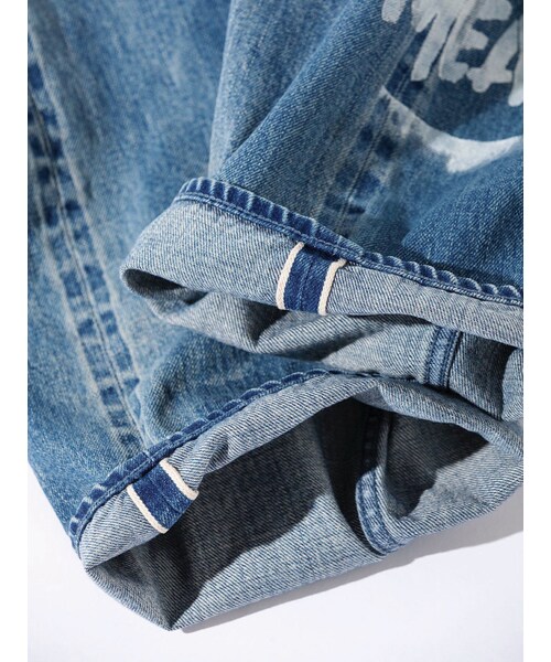 ANACHRONORM アナクロノーム STENCIL DENIM EASY PANTS  STENCIL INDIGOの3枚目の写真