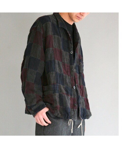 ANACHRONORM/アナクロノーム  AN074 / PATCH WORK COVERALL SHIRTの6枚目の写真