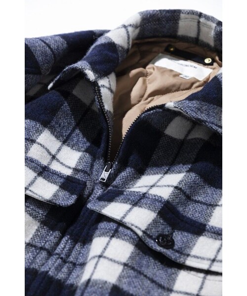 anachronorm アナクロノーム  WOOLCHECK FLIGHT JACKETの5枚目の写真