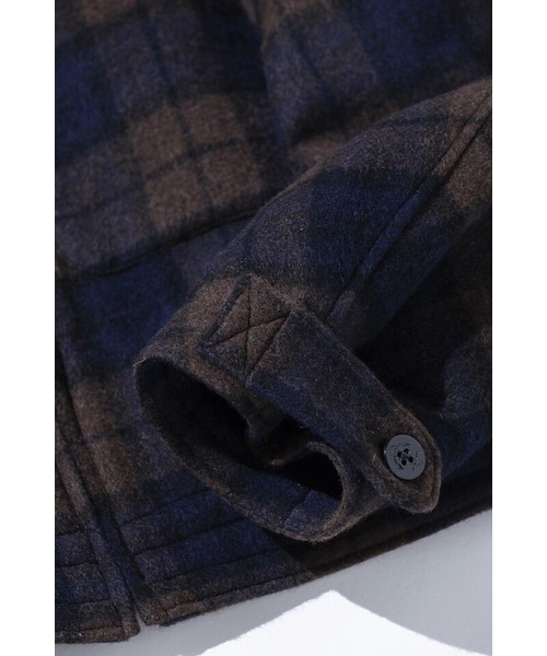 anachronorm アナクロノーム  WOOLCHECK FLIGHT JACKETの9枚目の写真