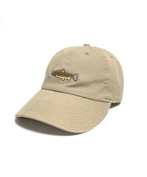 NERDY MOUNTAIN WORKS / MOUNTAIN STREAM FISH CAP / BROWN