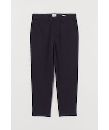 H&M - スリムフィット クロップドチノパンツ - ブルー