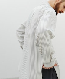 LIDNM | VISCOSE STRIPE SHIRT(シャツ/ブラウス)