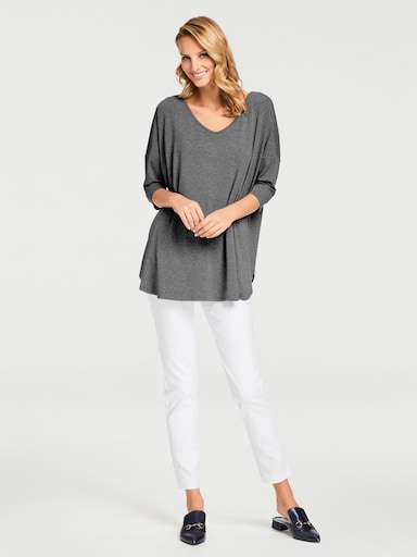 heine Oversize-Shirt - grau-melange