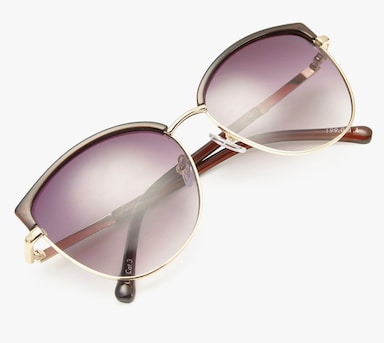 LASCANA Sonnenbrille - dunkelrot-goldfarben
