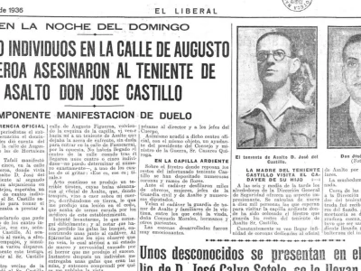 12 de julio de 1936: Asesinato del teniente Castillo