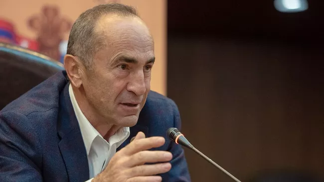 Второй президент Армении Роберт Кочарян