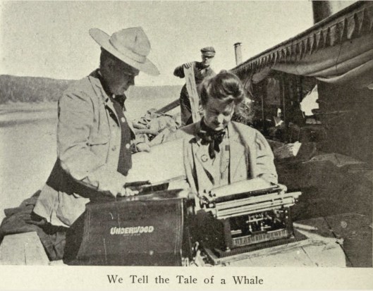 Agnes Deans Cameron. "The New North: Being Some Account of a Woman's Journey through Canada to the Arctic. (New York: Appleton, 1909) 282