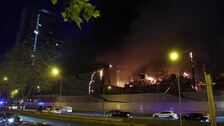 Incendio en una planta de reciclaje en París