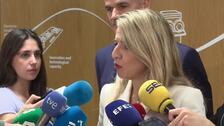 Díaz afirma que los "mecanismos están listos" para que "nadie tenga que despedir a nadie"