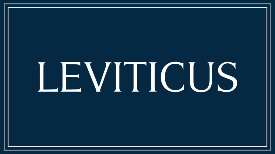 Leviticus Series