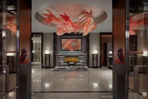 Khu vực ghế ngồi tại Mandarin Oriental Wangfujing, Beijing