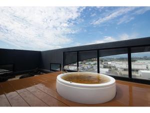 Балкон або тераса в Oita Onsen Business Resort Kyuan - Vacation STAY 50131v