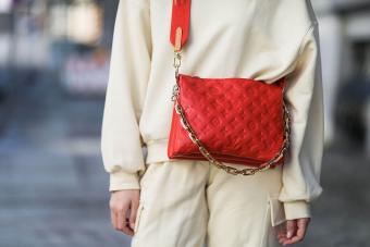 Louis Vuitton Coussin red bag