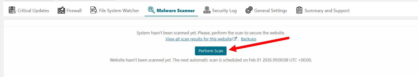 Start scanning Start scanning