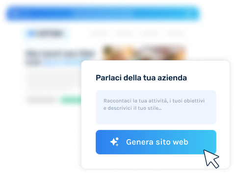 Genera sito web