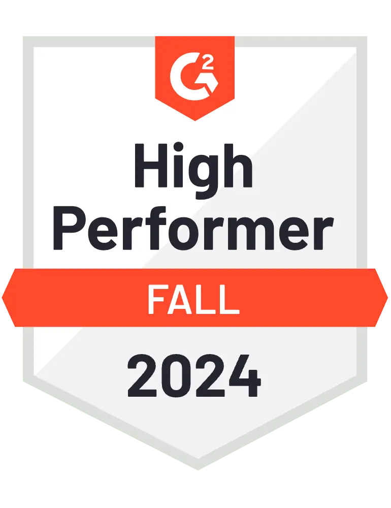 G2_high_performer CloudContactAI High Performer