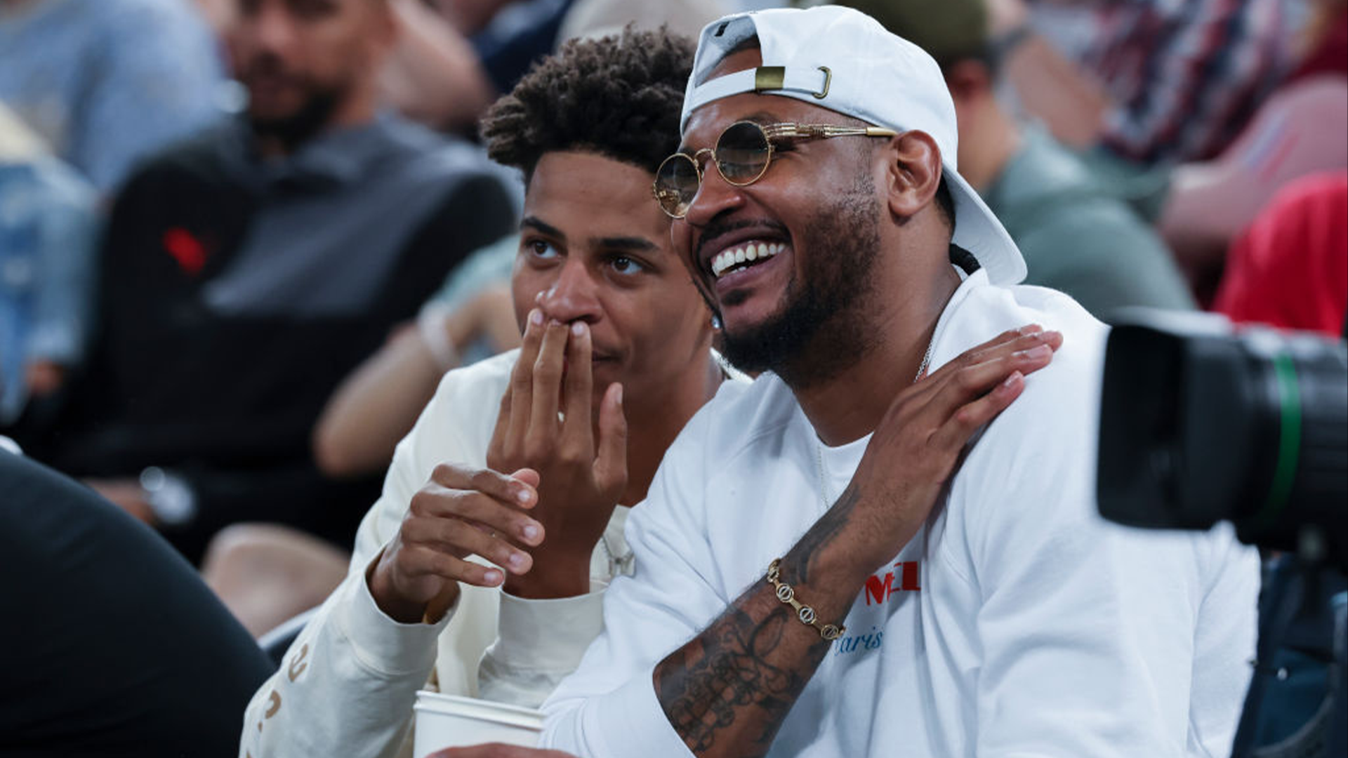 Since Carmelo Anthony Wasn't Knowledgeable About Budgeting As A Teen, He Wants Different For His Son, Kiyan, Who Is Among The Top Basketball NIL Earners