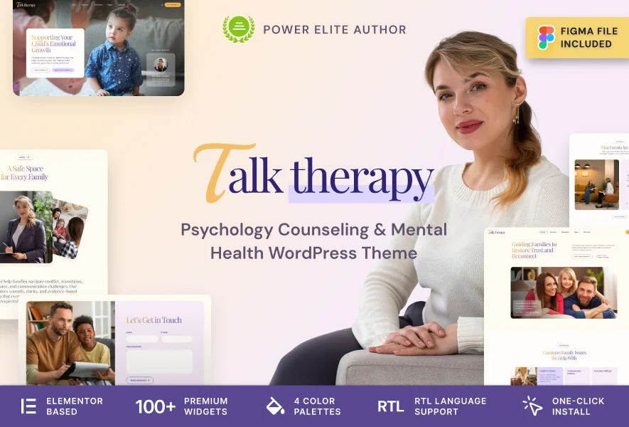 Talk Therapy – Psychology Counseling & Mental Health WordPress Theme