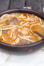 Porotos con riendas