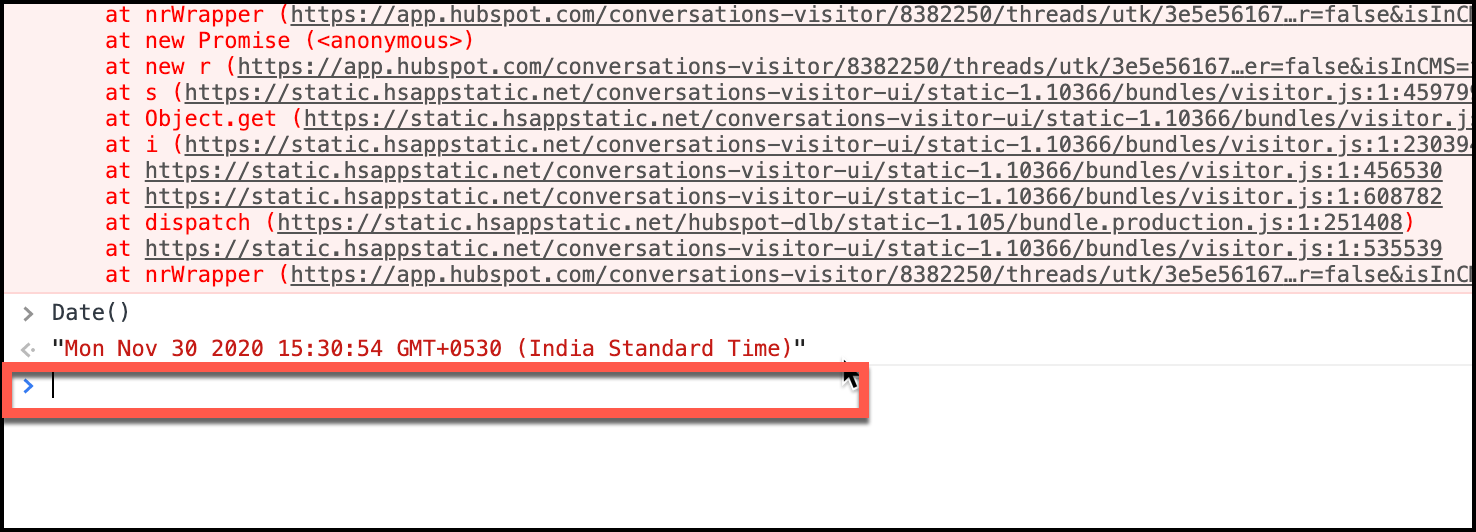 Chrome DevTools Command Prompt Chrome DevTools Command Prompt