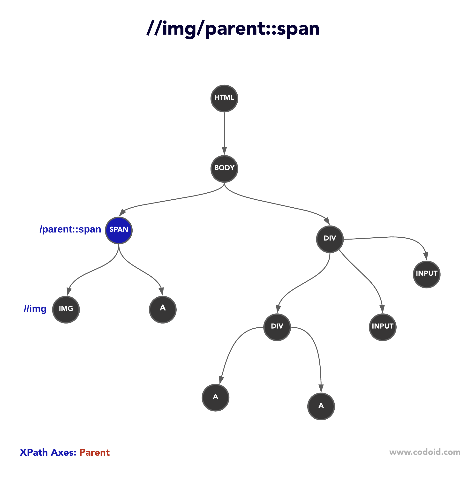 XPath Axes in Selenium Webdriver XPath Axes in Selenium Webdriver