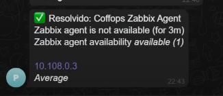 Como enviar alertas do Zabbix para canal do Telegram Como enviar alertas do Zabbix para canal do Telegram