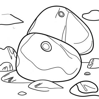 Rock Coloring Page 3760-2997