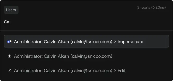 Image of commandui and user switching integration