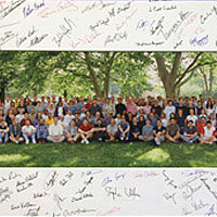 2003: The core team at Wolfram company headquarters gathers for the 15th anniversary…