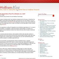 The Wolfram Blog launches…