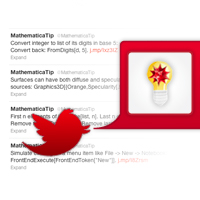 May 7, 2011: Our Mathematica hints and tips Twitter feed is launched