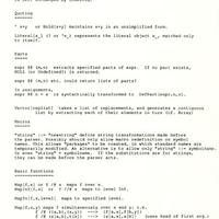 Nov. 1986: The Mathematica language begins to take shape…