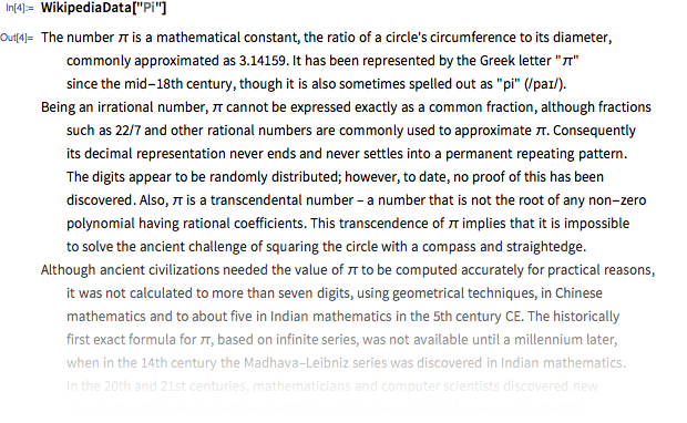 WikipediaData["Pi"]