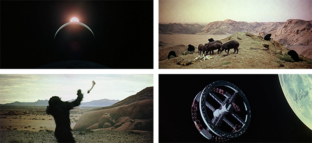 Images from the beginning of 2001: A Space Odyssey Images from the beginning of 2001: A Space Odyssey