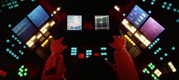 Control screens from 2001: A Space Odyssey Control screens from 2001: A Space Odyssey