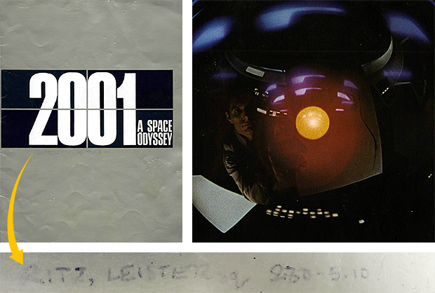 Cinema program from 1968 release of 2001: A Space Odyssey Cinema program from 1968 release of 2001: A Space Odyssey