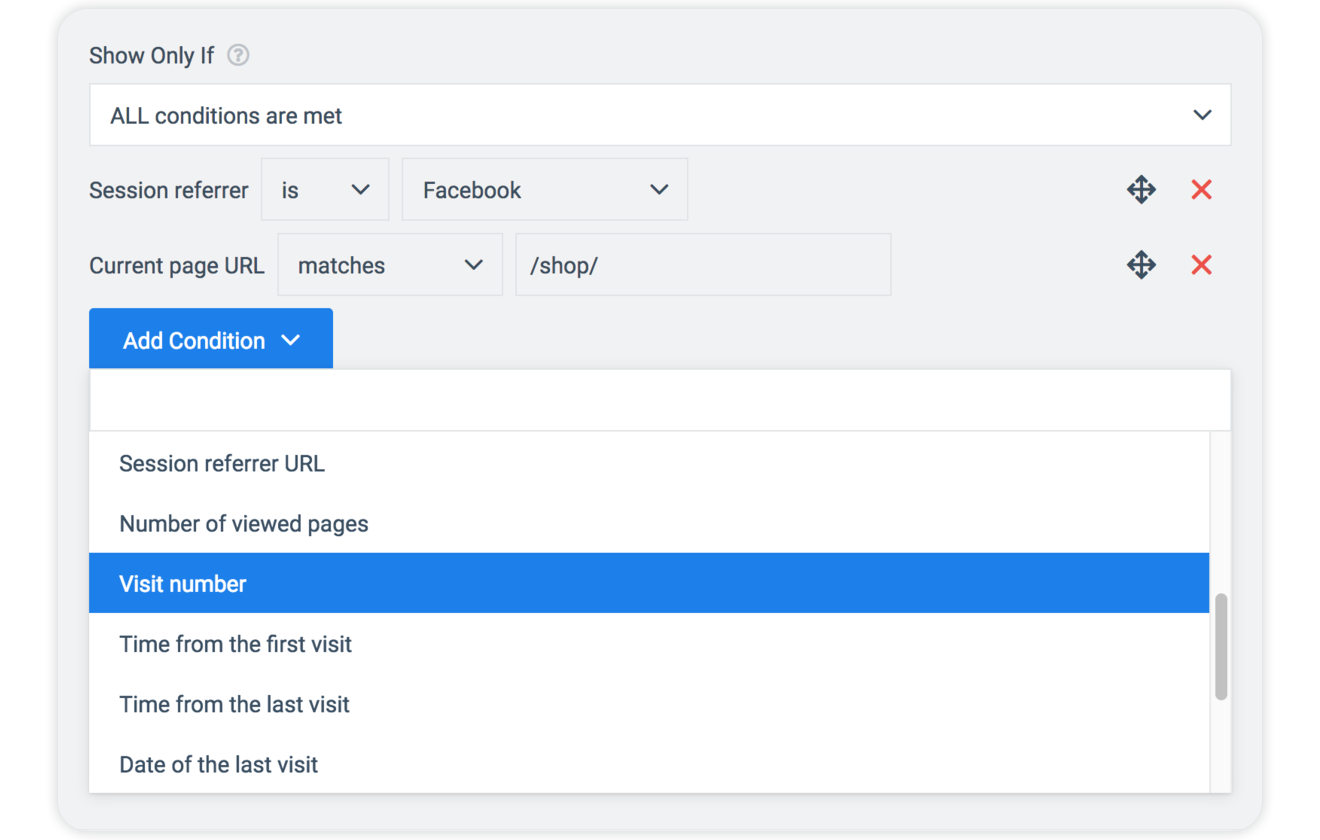GetResponse Forms Precise Targeting