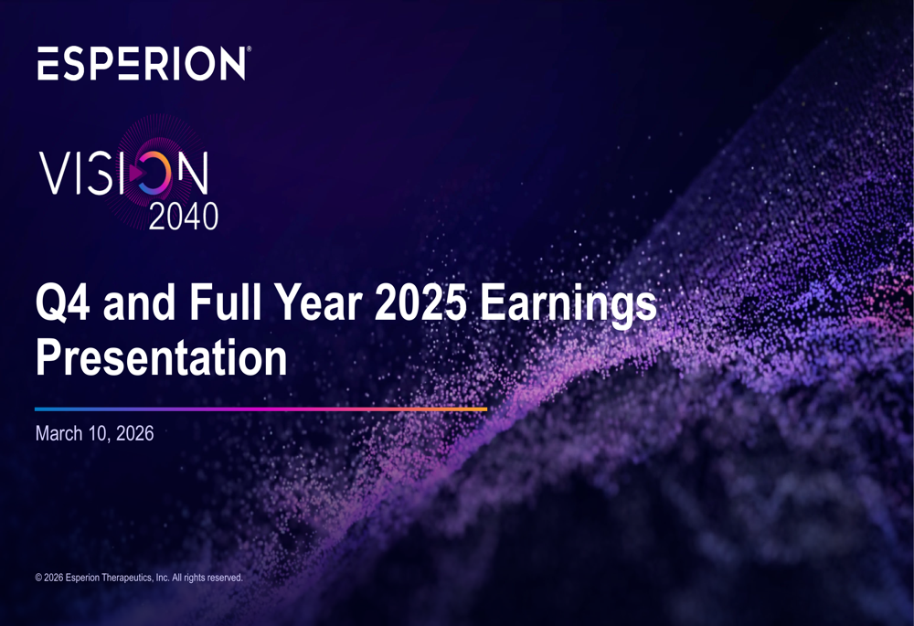 Esperion Q4 2025 slides